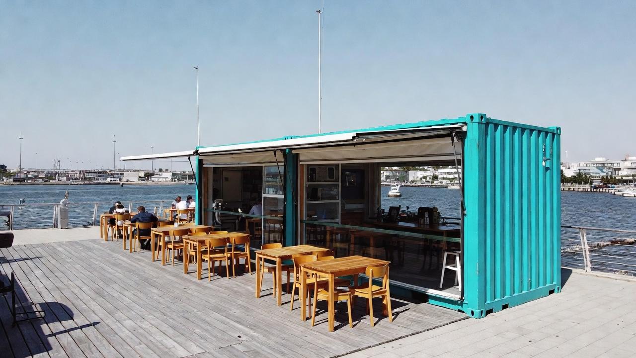 Кафе из контейнеров